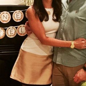 Two tone Anthropologie dress